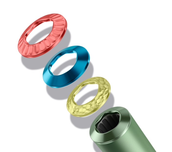 IQOS ILLUMA holder rings. IQOS ILLUMA holder rings.