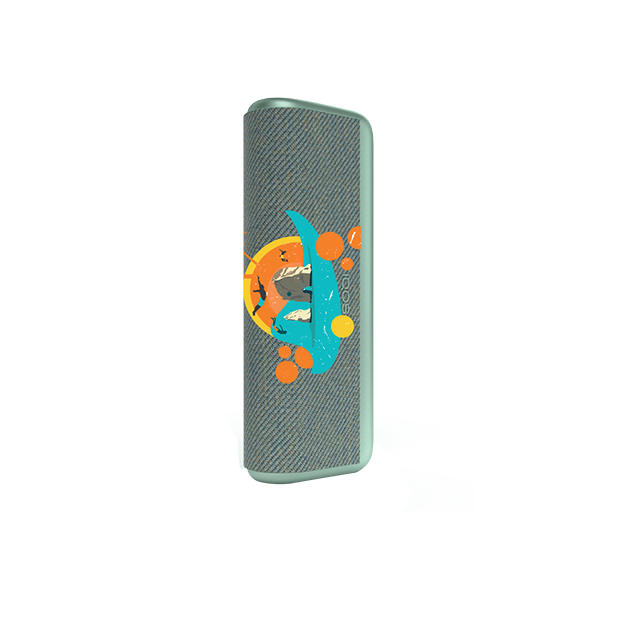 IQOS ILUMA Prime Wrap Fabric Jade Green - Summer Dip Limited Edition Collection