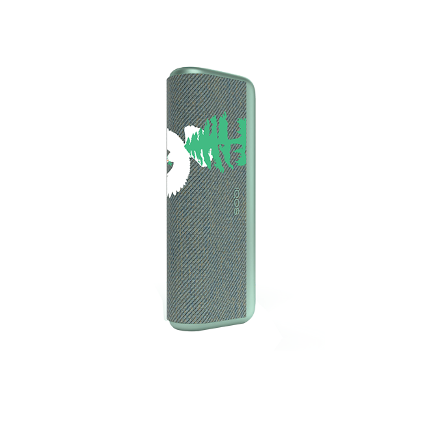 IQOS ILUMA Prime Wrap Fabric Jade Green - Salam Limited Edition Collection
