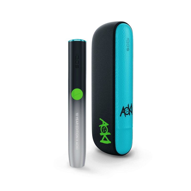 باب الخاص بجهاز  IQOS ILUMA x Steve Aoki