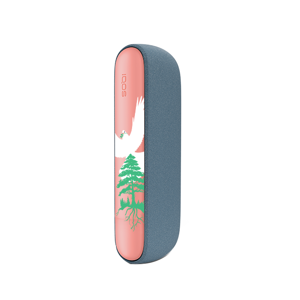 IQOS ILUMA Door Matte Coral - Salam Limited Edition Collection