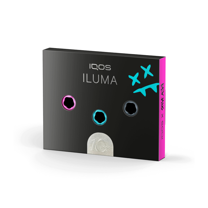 IQOS ILUMA x Steve Aoki Rings Set