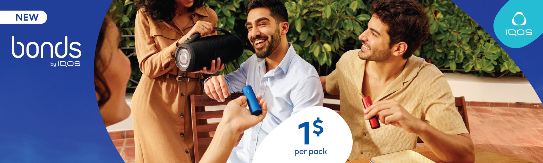 An IQOS ILUMA ONE, IQOS ILUMA , and IQOS ILUMA PRIME pictured together.