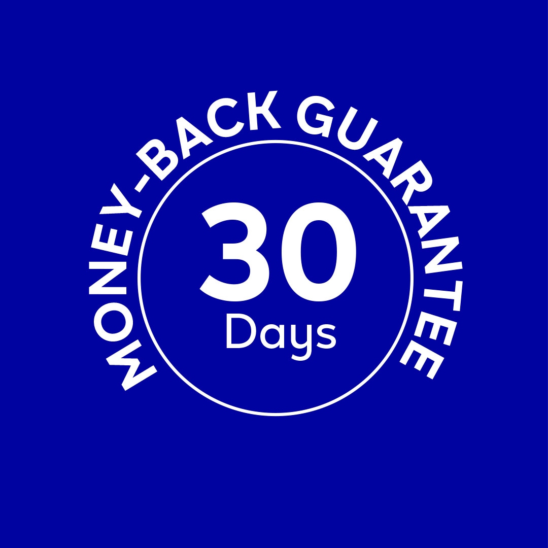 30 Days Money Back Guarantee