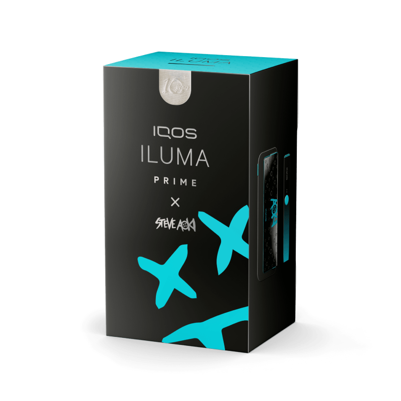 IQOS ILUMA PRIME  x Steve Aoki