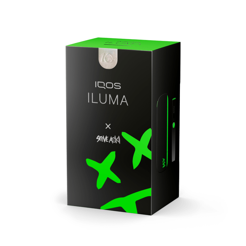 Buy IQOS ILUMA x Steve Aoki devices and accessories | IQOS Lebanon