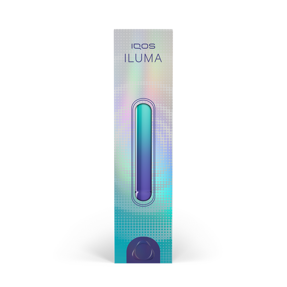 ILUMA 4.1  Aluminum door cover gradient Remix Blue